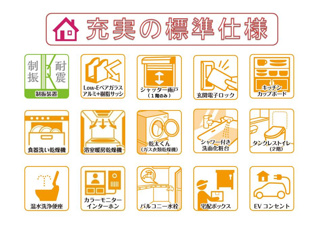 【その他】 | 制震装置を設置、冷暖房効率も良く快適にお住まいいただける省エネ仕様の建物です♪