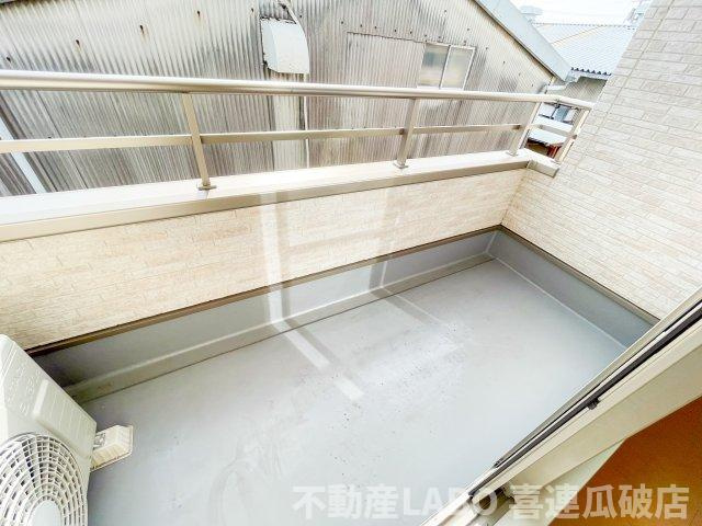 メゾン　カルムのバルコニー