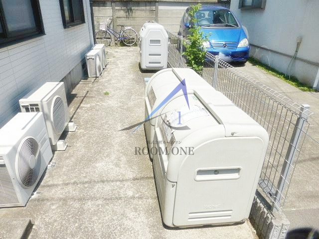 フレグランスマツバのその他共用部分|敷地内ゴミ置き場です。