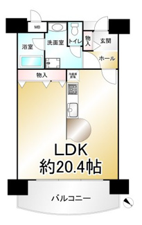 【間取り】 | 琵琶湖アーバンリゾートⅢ番館