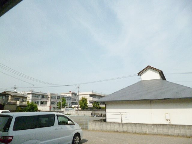 シティーハイツの駐車場