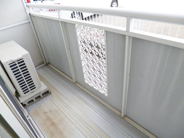 シティーハイツのバルコニー