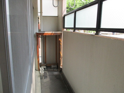 【バルコニー】 | 第１あかつきマンション | 陽当たり良好なバルコニーです