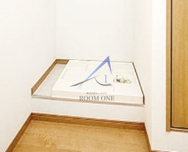 パインコーポの設備|洗濯機置き場です。