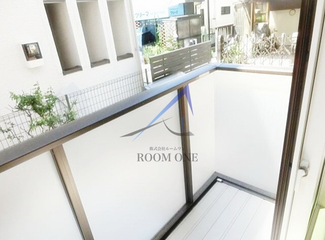 Ｌｅｅｓａｓ西小岩のバルコニー|バルコニーです。