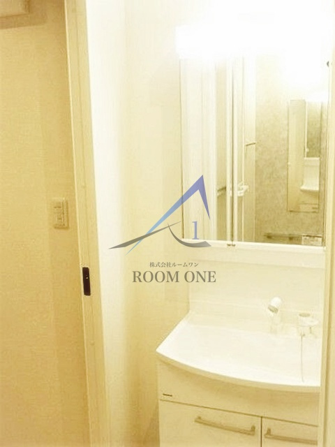 メープルツリーハウスの洗面所|洗面台です。