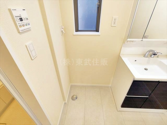 【ランドリースペース】 | ふじみ野市亀久保３丁目　全５棟　B号棟 | 洗濯機置き場