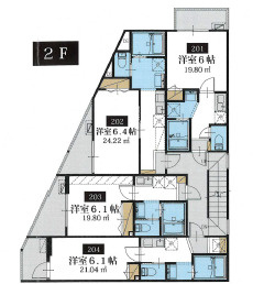足立区東和４丁目のアパートの間取り