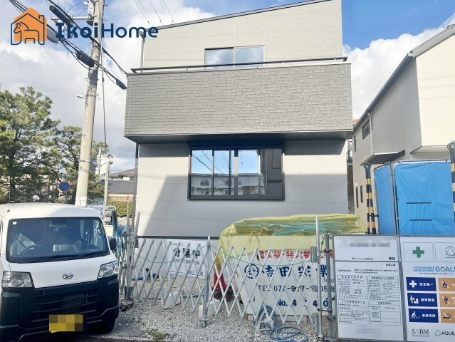 明石市松が丘1丁目　1号棟　新築戸建の外観|【ホームページに現地動画掲載中】●年中無休：当日予約可●オール電化！長期優良住宅取得！耐震等級3取得