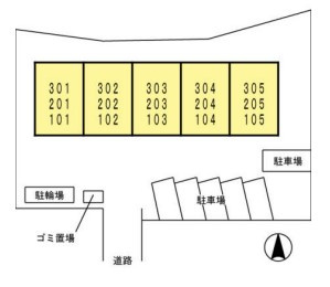 グリーンヒルの区画図