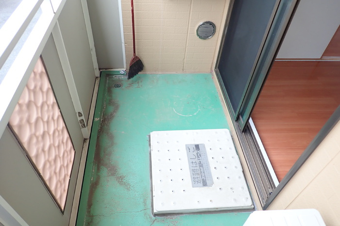 グリーンヒルのバルコニー