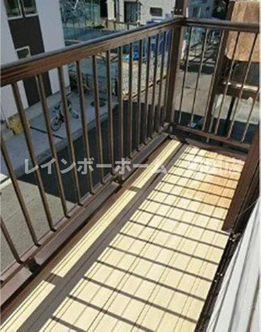 森野３丁目テラスハウス ※初期費用分割あと払いサービス利用可能物件のバルコニー