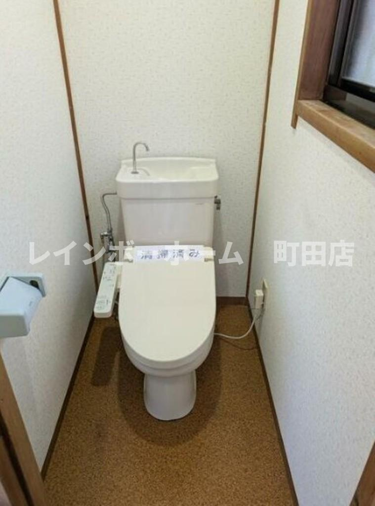 森野３丁目テラスハウス ※初期費用分割あと払いサービス利用可能物件のトイレ