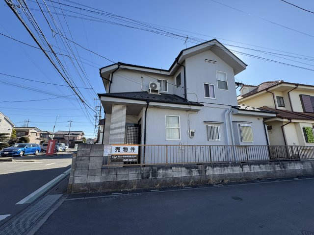 上尾市大谷本郷土地の前面道路含む現地写真