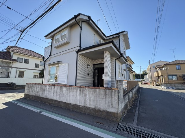 上尾市大谷本郷土地の前面道路含む現地写真