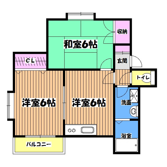 【間取り】 | ジュネスハイム