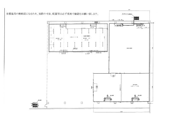 白鳥町貸倉庫・事務所の間取り|倉庫