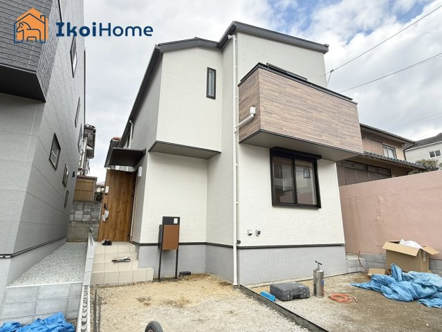 明石市松が丘1丁目　2号棟　新築戸建の外観|【ホームページに現地動画掲載中】●年中無休：当日予約可●オール電化！長期優良住宅取得！耐震等級3取得
