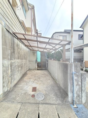 青山台3丁目戸建の駐車場|サイズ確認(横幅2400)☆神戸市垂水区　青山台3丁目戸建☆