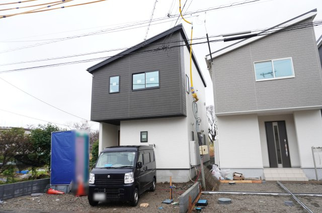 草加市谷塚上町 新築分譲住宅 全4棟 4号棟の外観