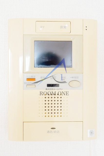 スパシエ　リーヴァ　浅草のセキュリティ|モニター付きインターホンです。
