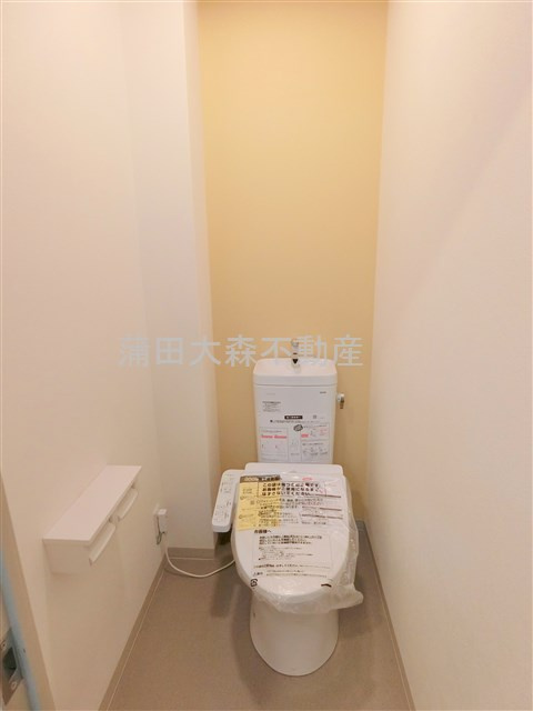 南六郷ハイツのトイレ|温水洗浄便座付きのトイレ　