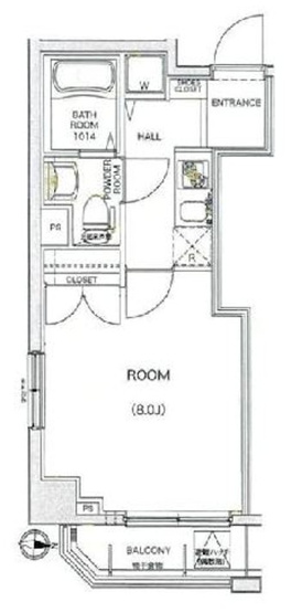 【間取り】 | Verona門前仲町Lusso