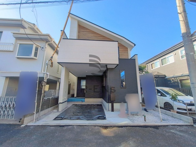 【外観】 | 西東京市泉町５丁目　新築戸建て | 建築中
