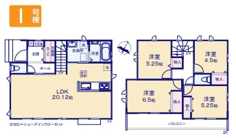 東村山市久米川町2丁目・全13棟　新築一戸建　I号棟