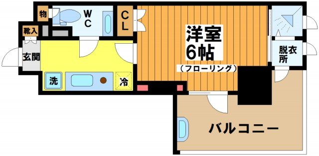 【間取り】 | パークキューブ笹塚