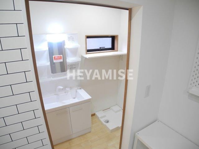 brown chessの洗面所