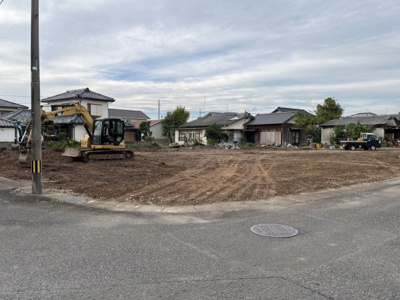 【前面道路含む現地写真】 | 松原本町　売地①　建築条件なし！約104.7坪