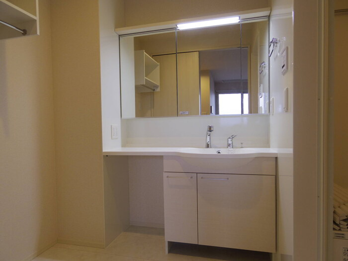 ゼピュロス学園の森 Kの独立洗面台|大型洗面化粧台