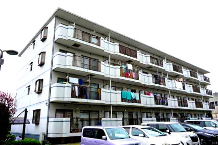 ジュネ向山二番館の外観|外観は落ち着いています