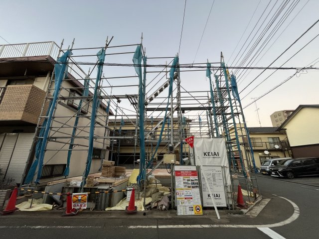 祝　成約済み　八王子市　上野町　新築戸建て　１期の外観|～仲介手数料無料☆八王子ひなた不動産～八王子市上野町　新築戸建て
