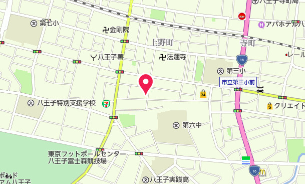 祝　成約済み　八王子市　上野町　新築戸建て　１期の地図|～仲介手数料無料☆八王子ひなた不動産～　八王子市上野町　新築戸建て