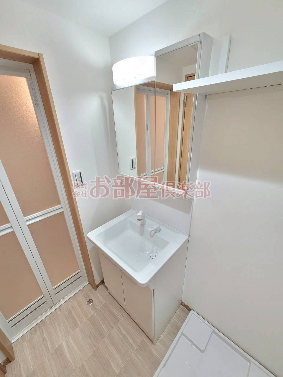 ネブラスカイの洗面所|使いやすい洗面所です