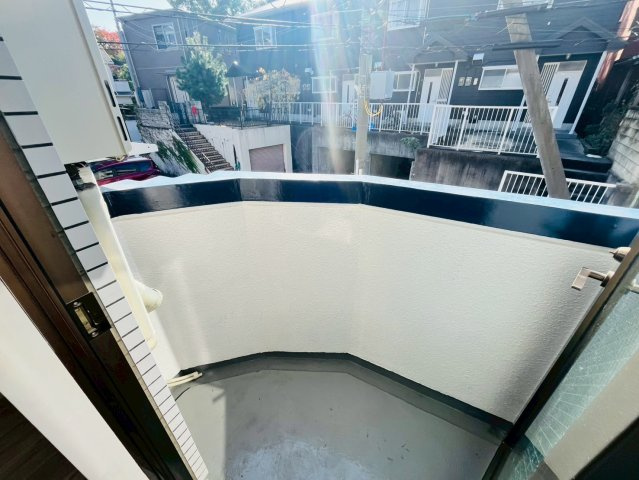 伊川谷マンションのバルコニー