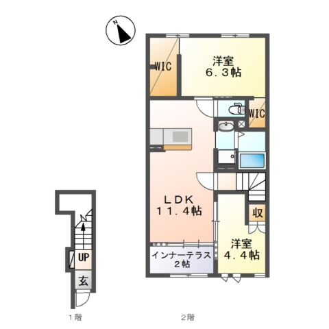 モルガンＡの間取り