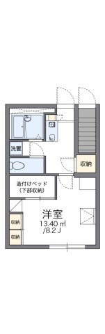 レオパレスエスポワールＵの間取り