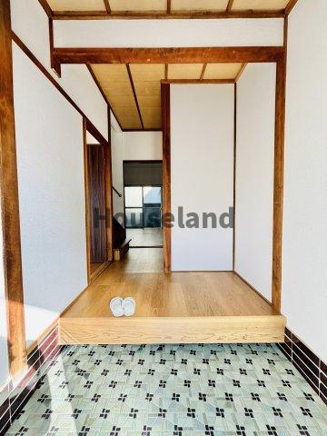 榎原戸建の玄関