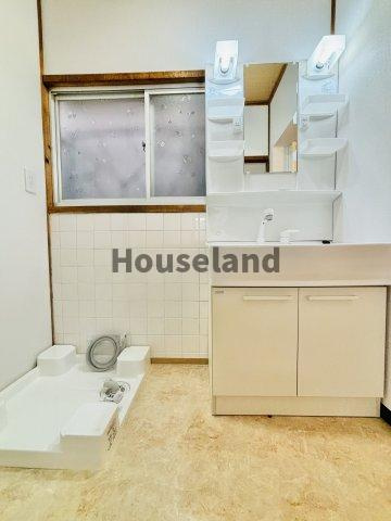 榎原戸建の洗面所