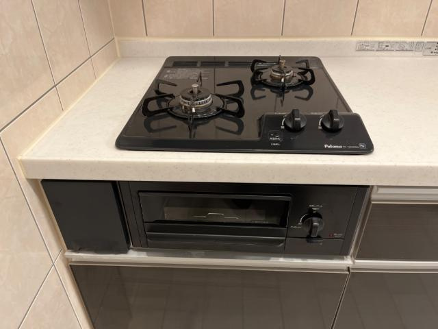 ラ・パレットⅡのキッチン|ガスコンロ