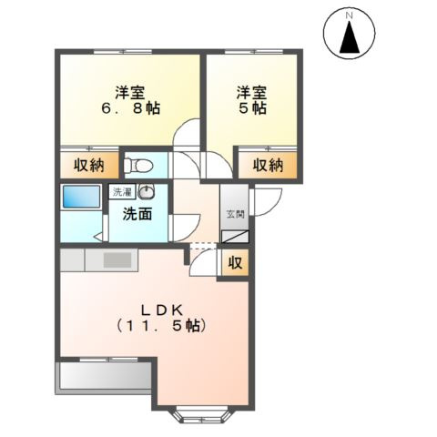サンコートの間取り