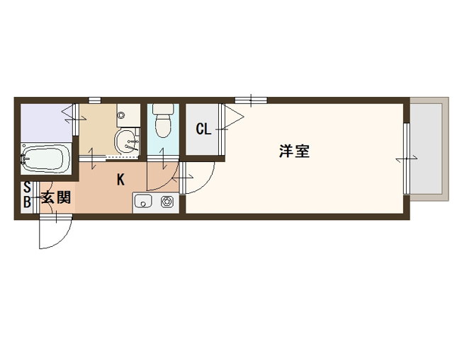【間取り】 | シャーメゾン岸里