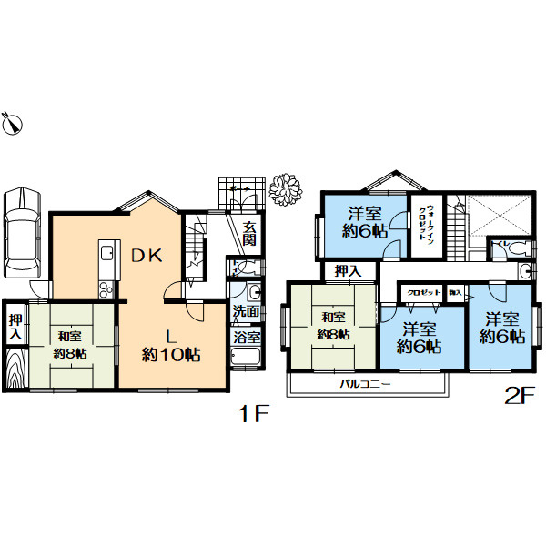 星和台2丁目貸家の間取り