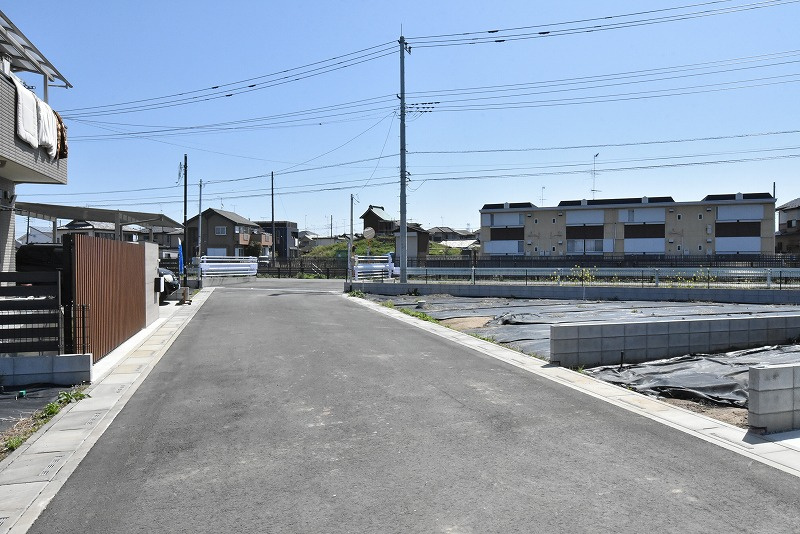 鴻巣市箕田富士山Ⅱ期全６区画の周辺|前面道路