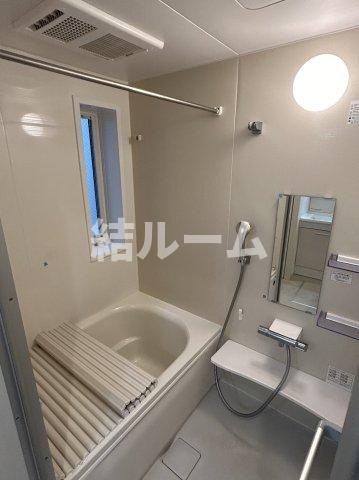 板橋区坂下１丁目のアパートの浴室