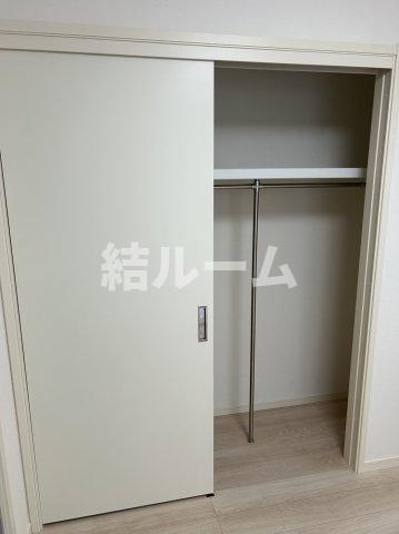 板橋区坂下１丁目のアパートの収納