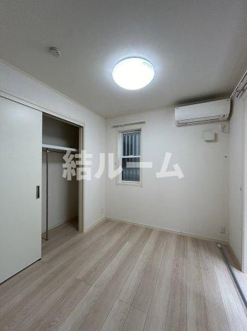 板橋区坂下１丁目のアパートの寝室